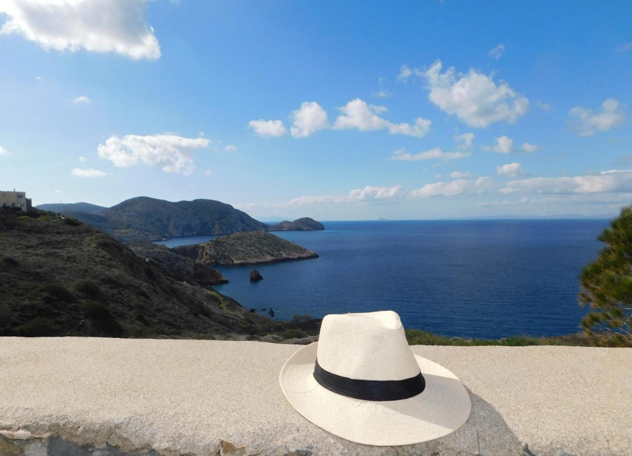 C & C _ Cycladic House With Endless Sea View Villa Ermoupoli Exterior photo